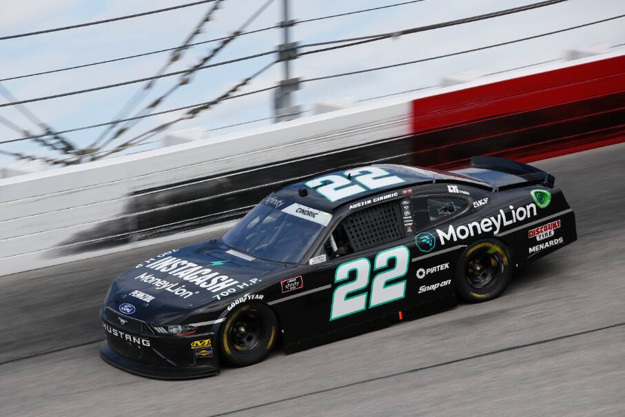 His teammate Austin Cindric was 10th. His teammate Austin Cindric was 10th.